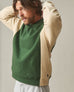 Men's Colorblock Midweight Pullover - Safari Green Moss
